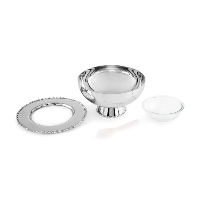 Michael Aram Molten Caviar Dish with Spoon, view 4