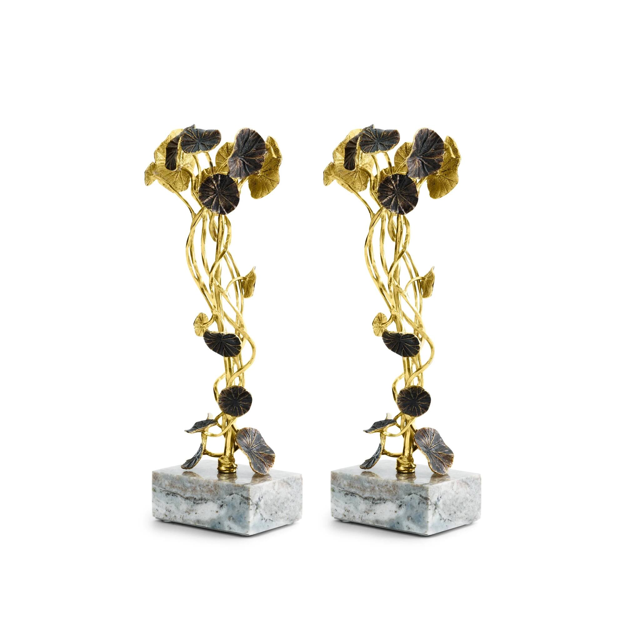 Michael Aram Monet’s Garden Candleholders — Oxidized