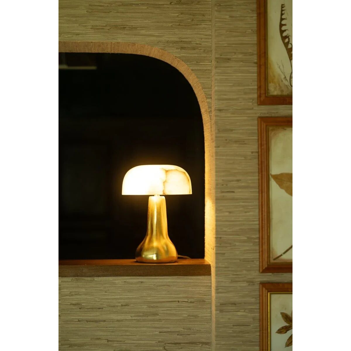 Michael Aram Mushroom Accent Table Lamp, lifestyle view