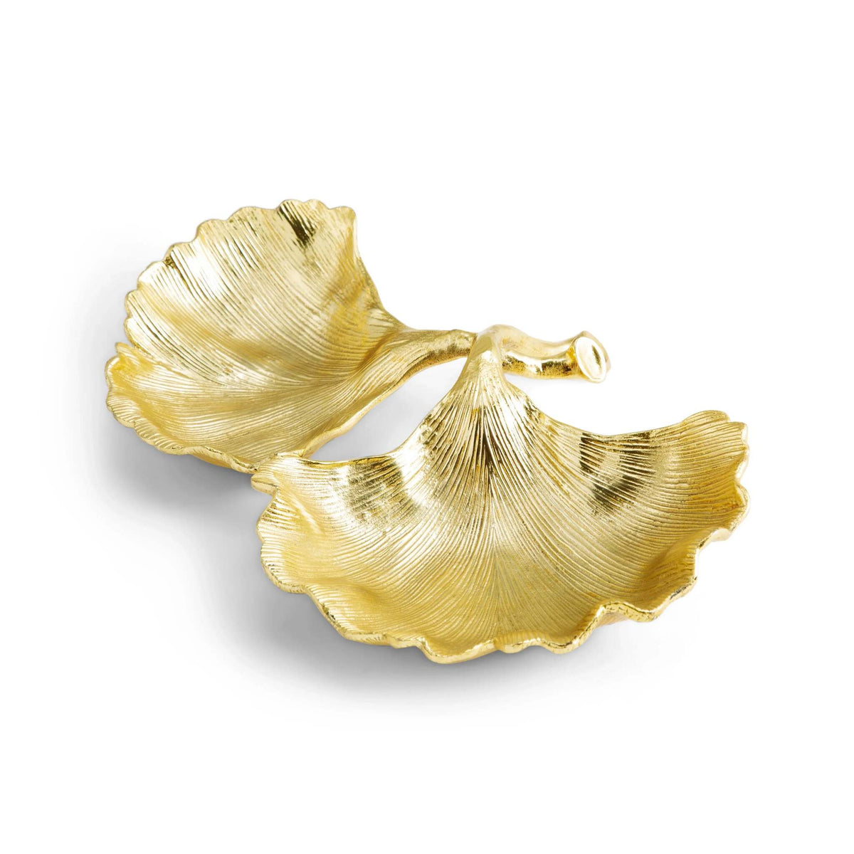 Michael Aram New Leaves Ginkgo Double Compartment Dish, alternate view