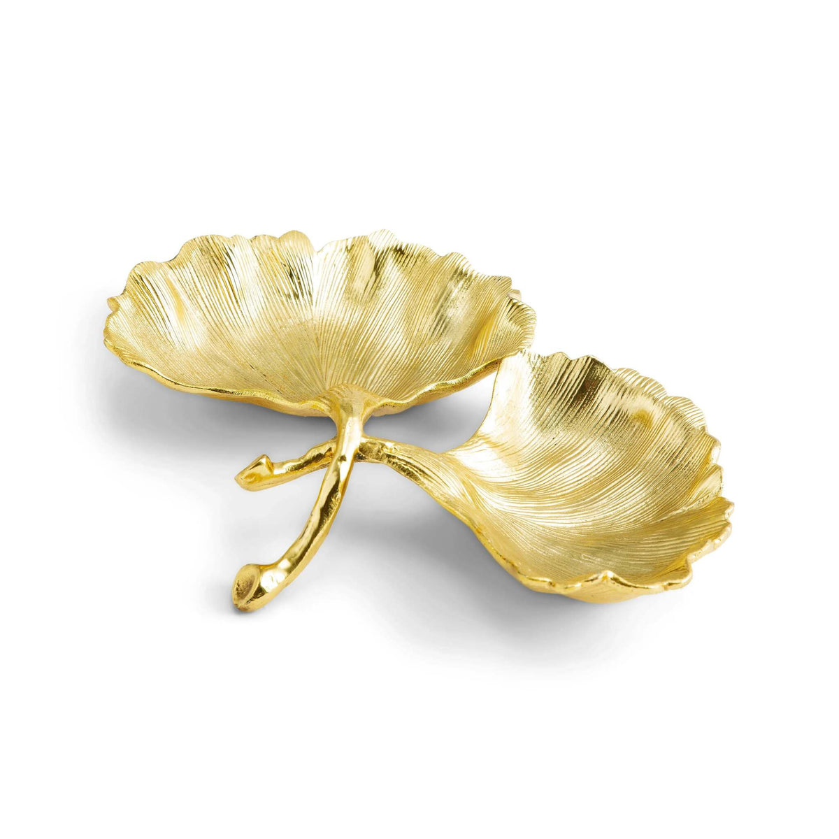 Michael Aram New Leaves Ginkgo Double Compartment Dish, alternate view