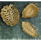 Michael Aram New Leaves Monstera Centerpiece Serving Bowl, alternate view