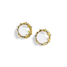 Michael Aram Ocean Earrings with Pearls and Diamonds, alternate view