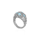 Michael Aram Ocean Ring with Blue Topaz and Diamonds — 7