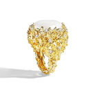 Michael Aram Ocean Ring with Pearl and Diamonds - Gold, alternate view