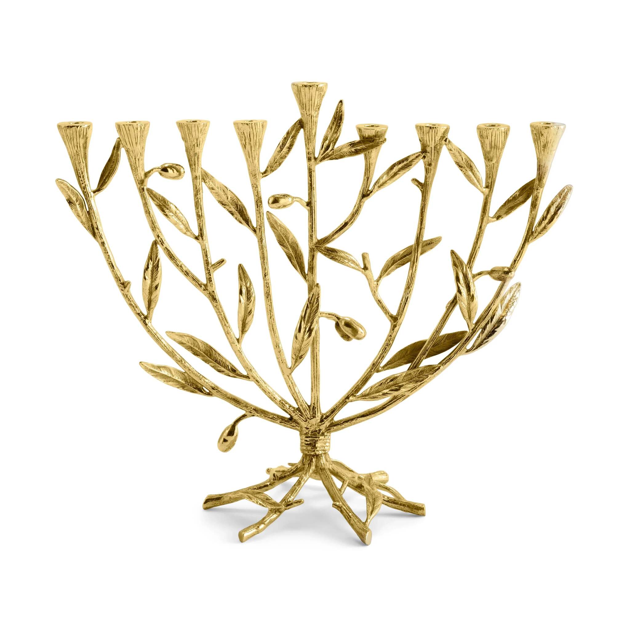 Michael Aram Olive Branch Menorah Candelabra