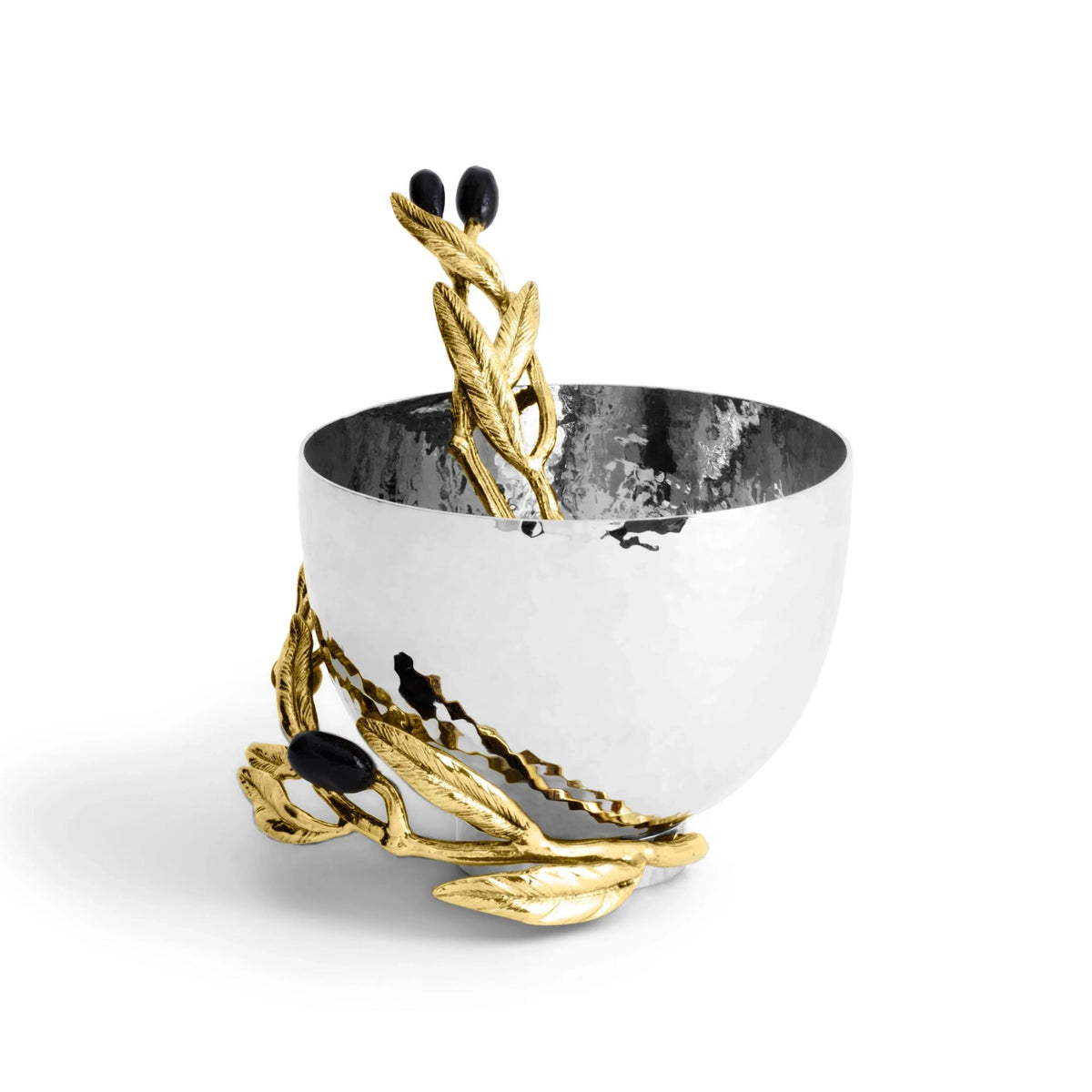 Michael Aram Olive Branch Nut Dish with Spoon Nut Bowl, alternate view