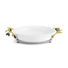 Michael Aram Olive Branch Pie Dish Pie Pan