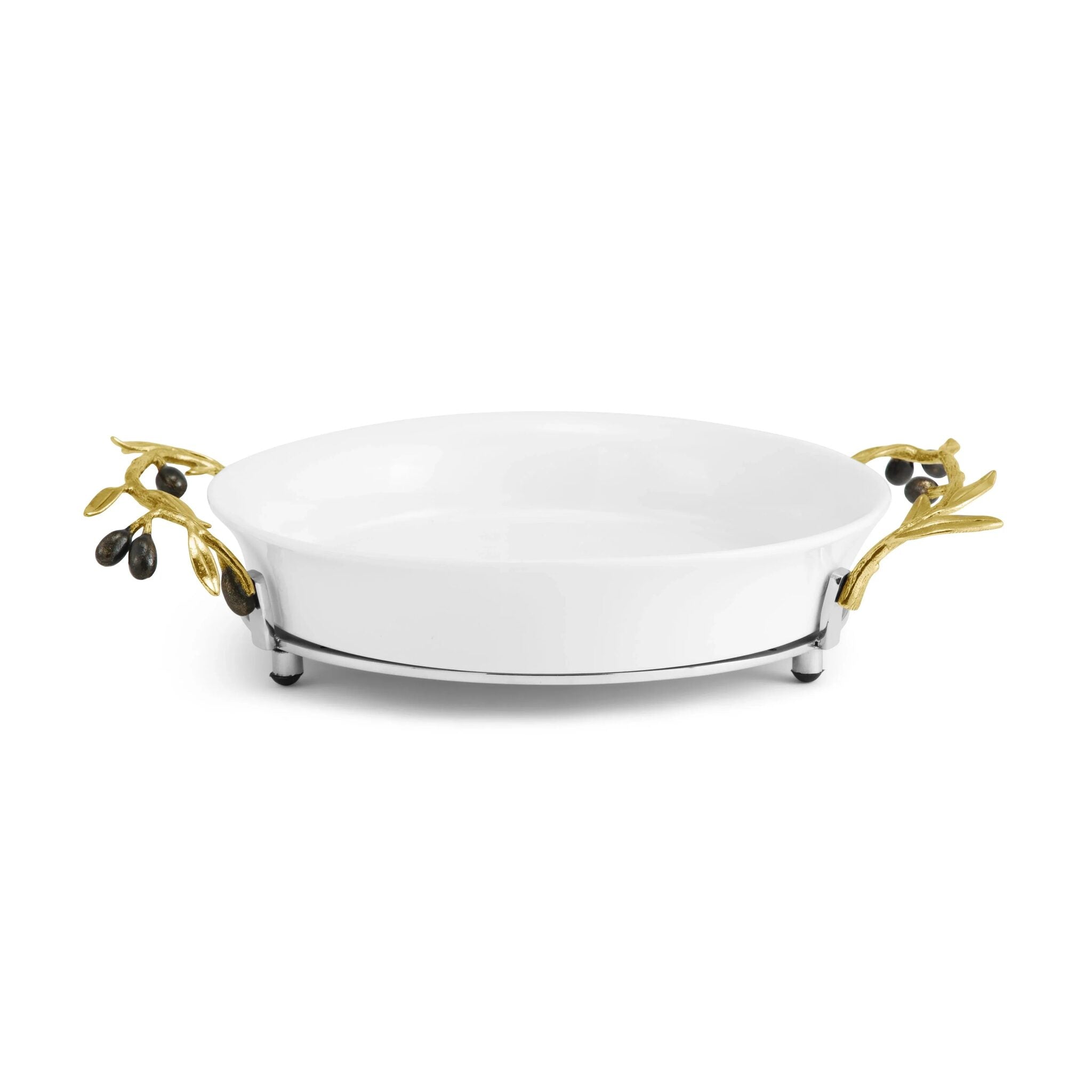 Michael Aram Olive Branch Pie Dish Pie Pan