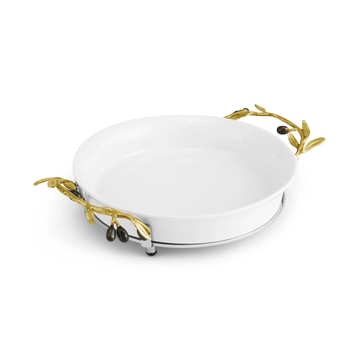 Michael Aram Olive Branch Pie Dish Pie Pan, alternate view