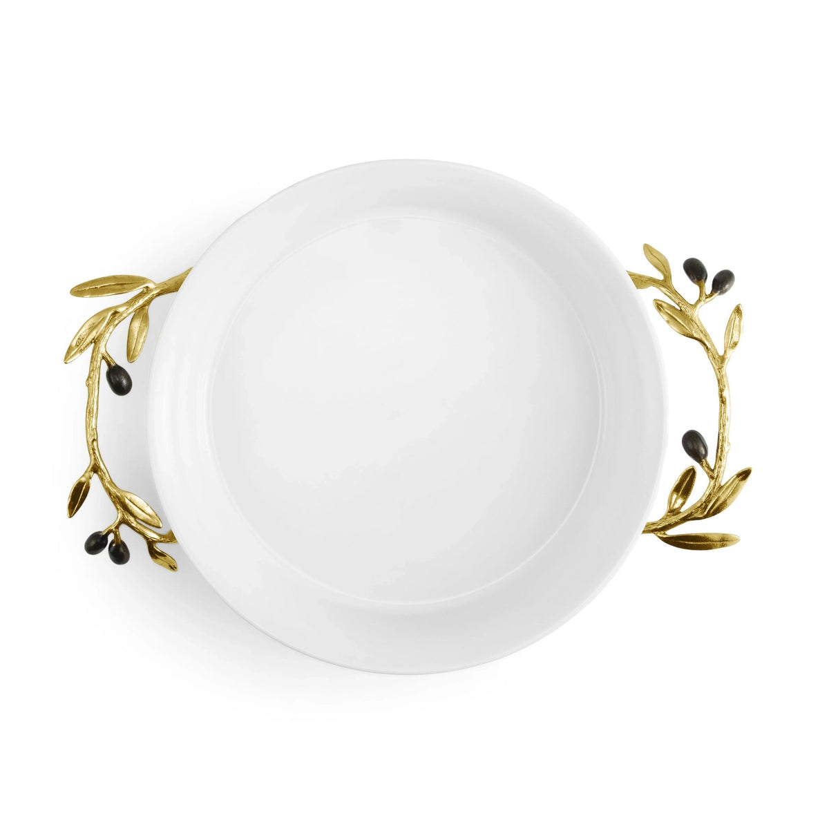 Michael Aram Olive Branch Pie Dish Pie Pan, alternate view