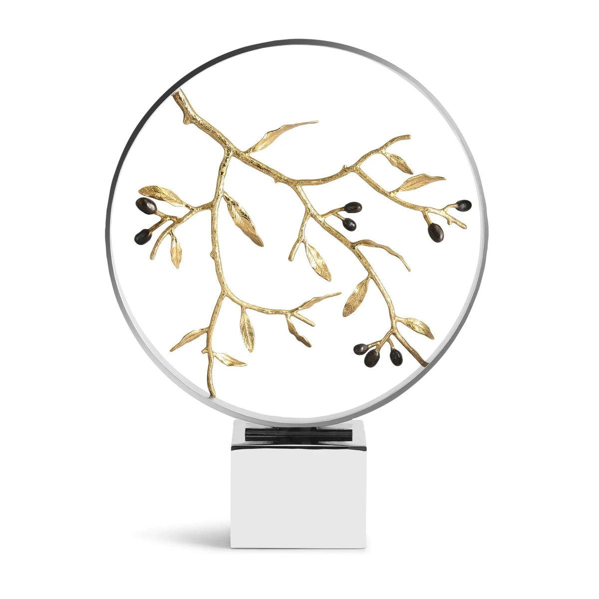 Michael Aram Olive Branch Sculptural Urn, alternate view