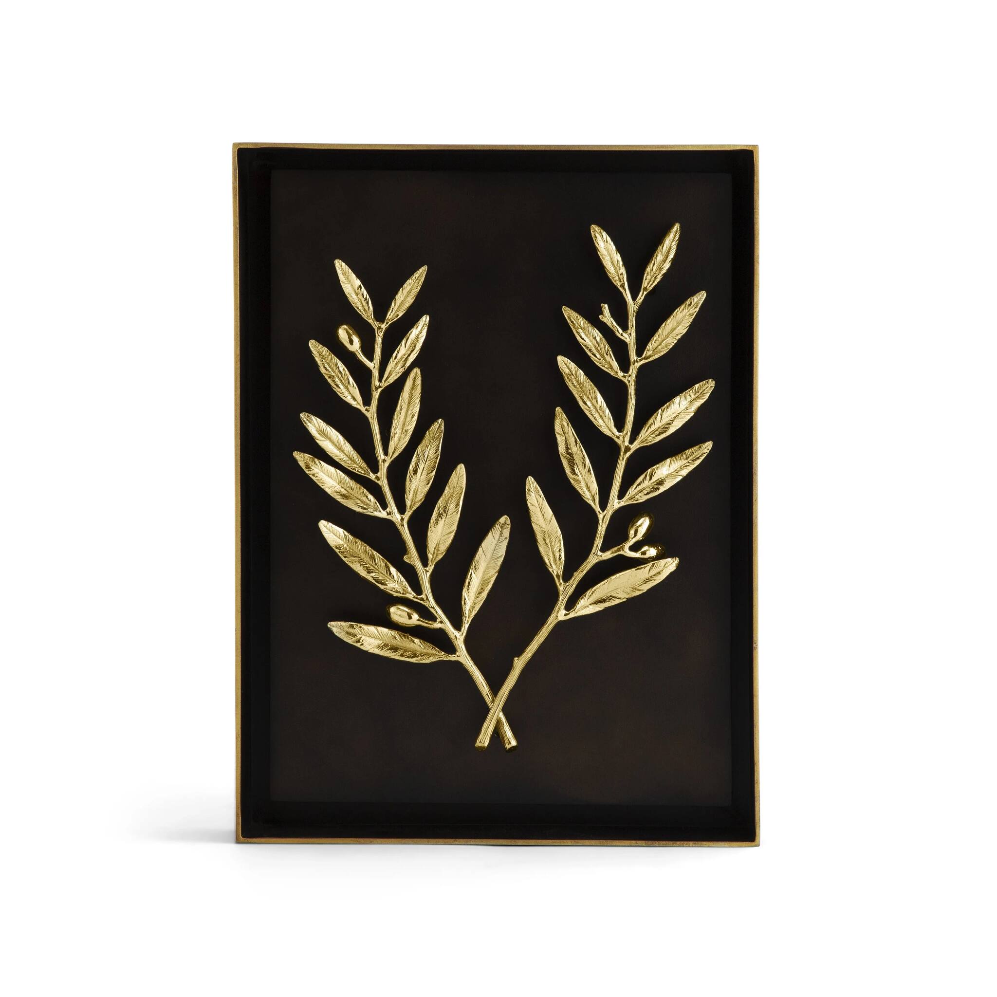 Michael Aram Olive Branch Shadow Box Wall Sculpture