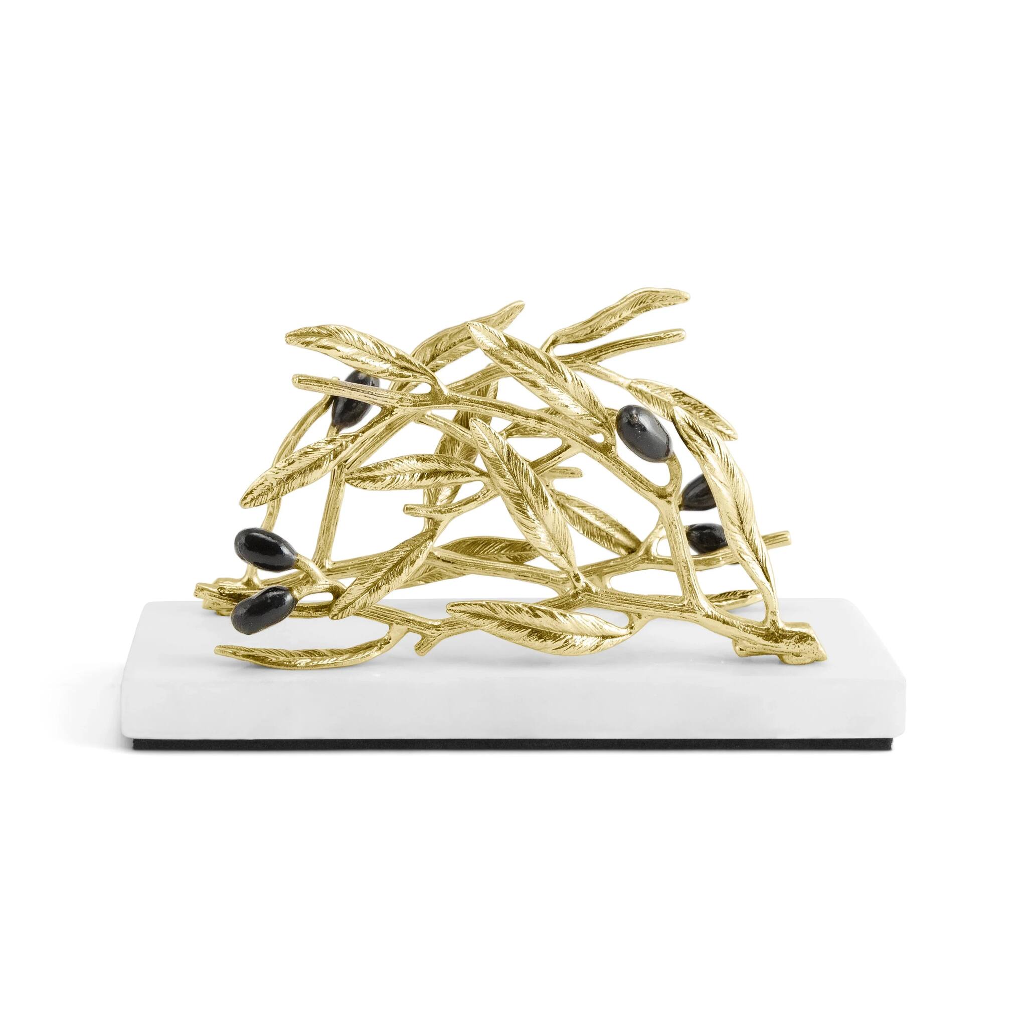 Michael Aram Olive Branch Vertical Napkin Holder Commercial Paper Napkin Dispenser