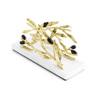 Michael Aram Olive Branch Vertical Napkin Holder Commercial Paper Napkin Dispenser, alternate view