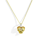 Michael Aram Orchid 15mm Necklace with Diamonds, alternate view