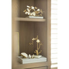 Michael Aram Orchid Decorative Object Sculpture, alternate view