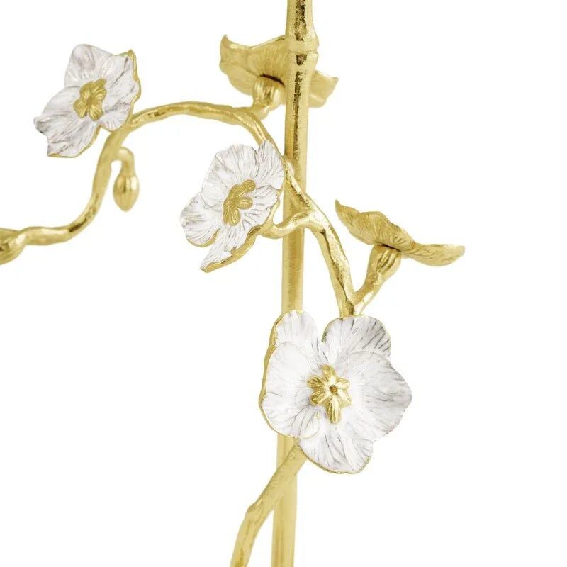 Michael Aram Orchid Decorative Object Sculpture, alternate view