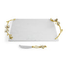 Michael Aram Orchid Large Cheese Board with Knife Cheese Plate, alternate view