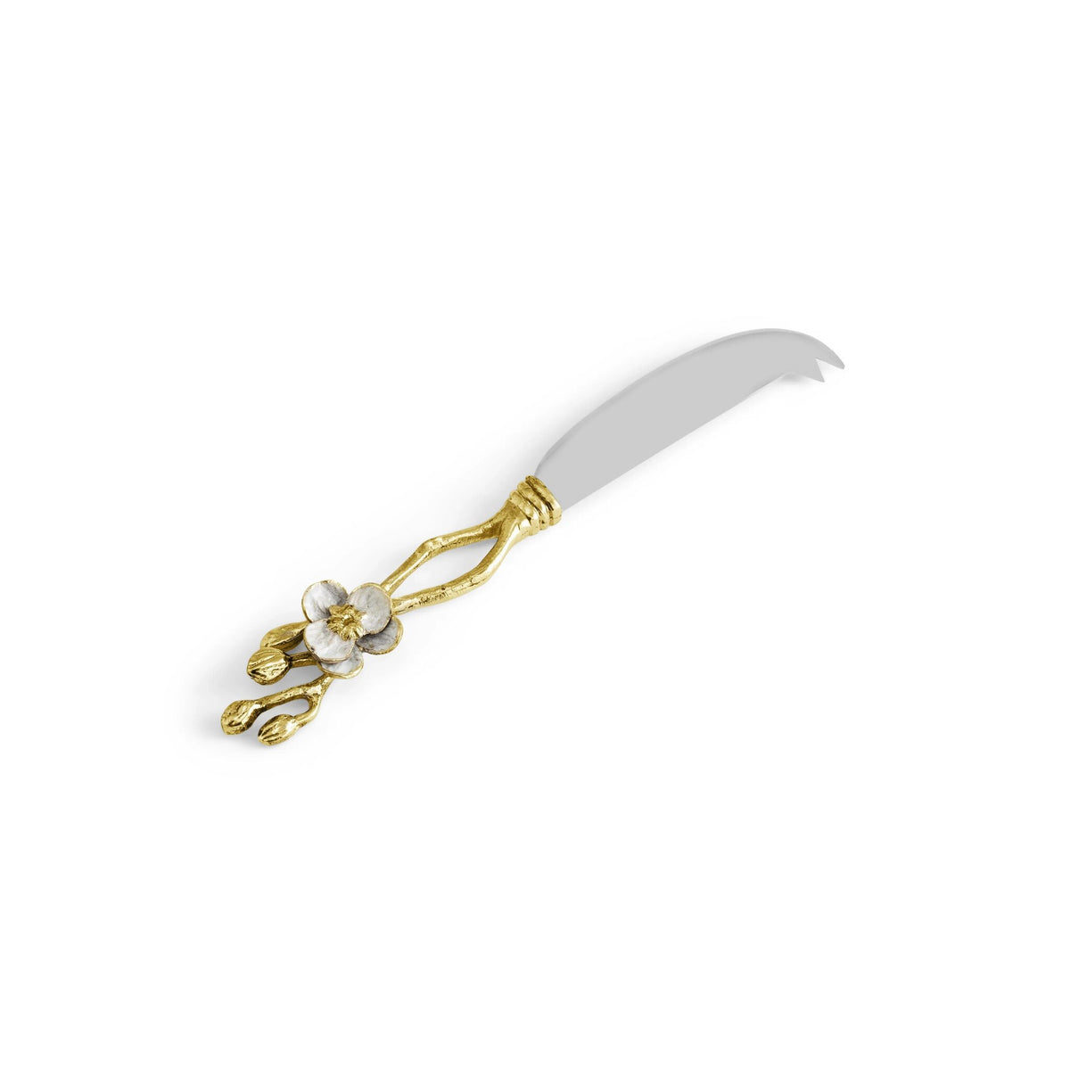Michael Aram Orchid Large Cheese Board with Knife Cheese Plate, alternate view