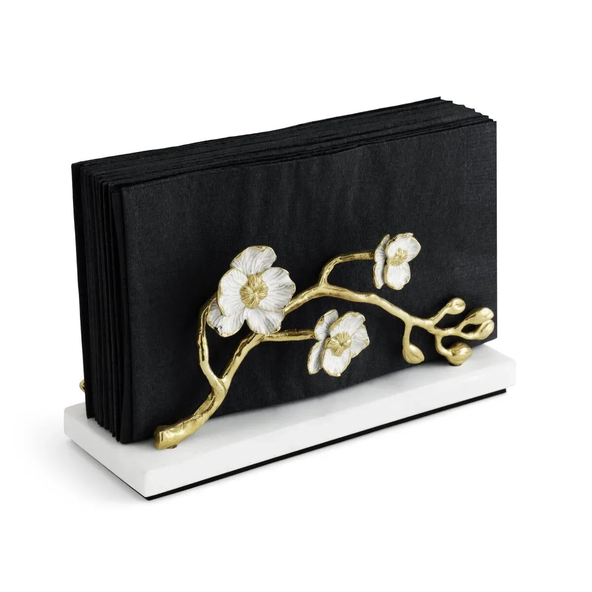 Michael Aram Orchid Vertical Napkin Holder Commercial Paper Napkin Dispenser, alternate view