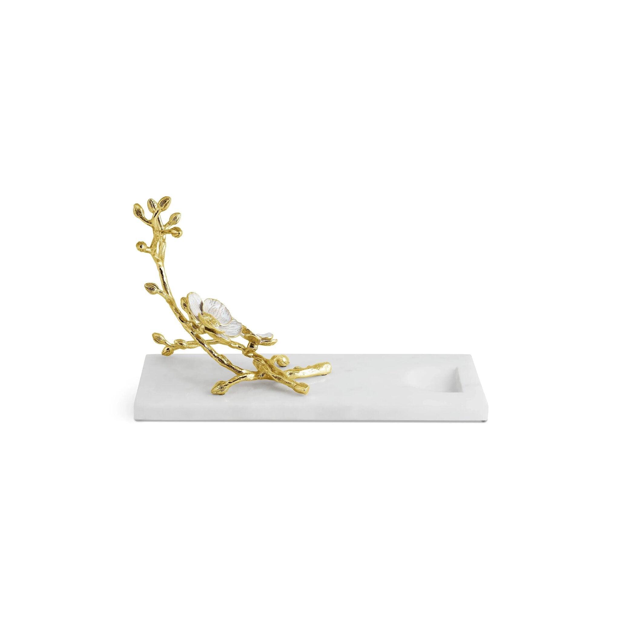 Michael Aram Orchid Wine Rest Wine Bottle Holder