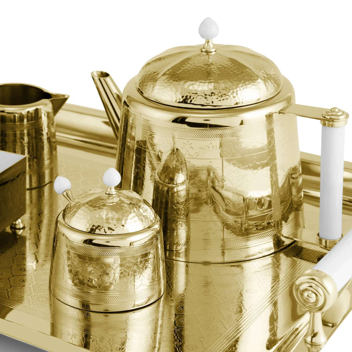Michael Aram Palace Gold Tea Set Sugar Bowl, alternate view