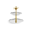 Michael Aram Palm 2-Tier Etagere Cake Stand