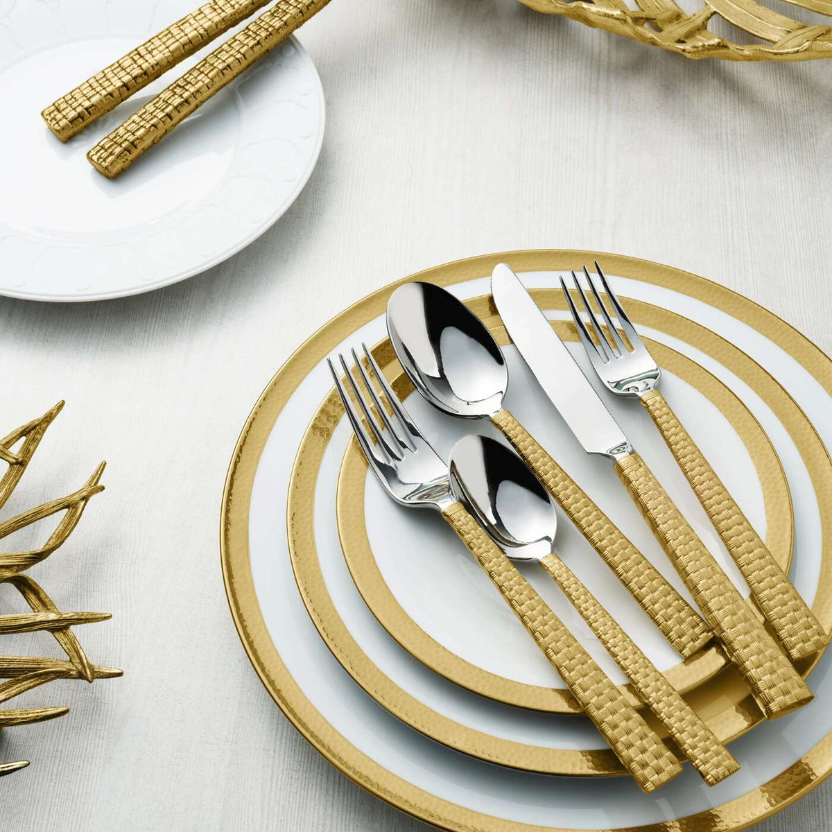 Michael Aram Palm 5-Piece Flatware Set, alternate view