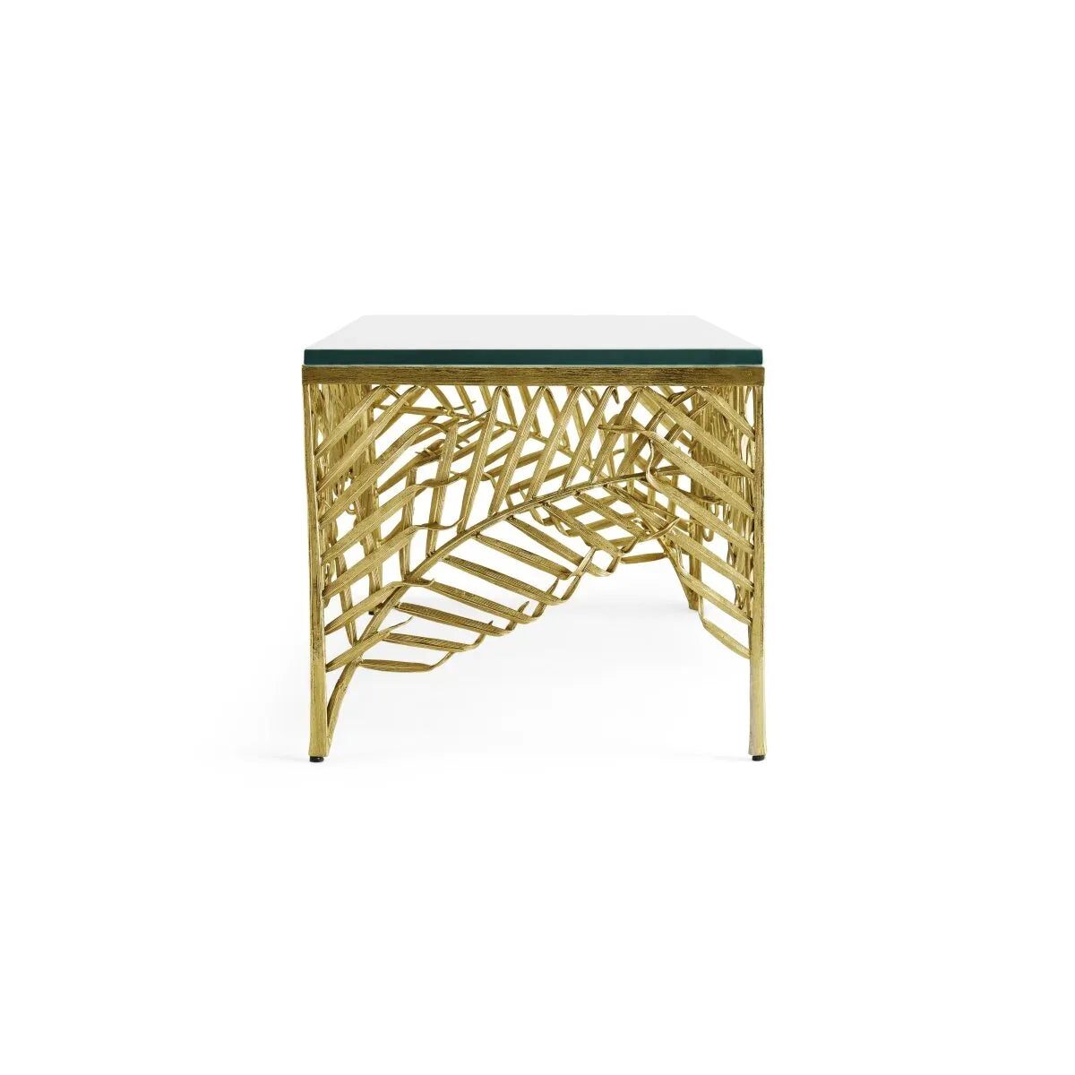 Michael Aram Palm Coffee Table, lifestyle view