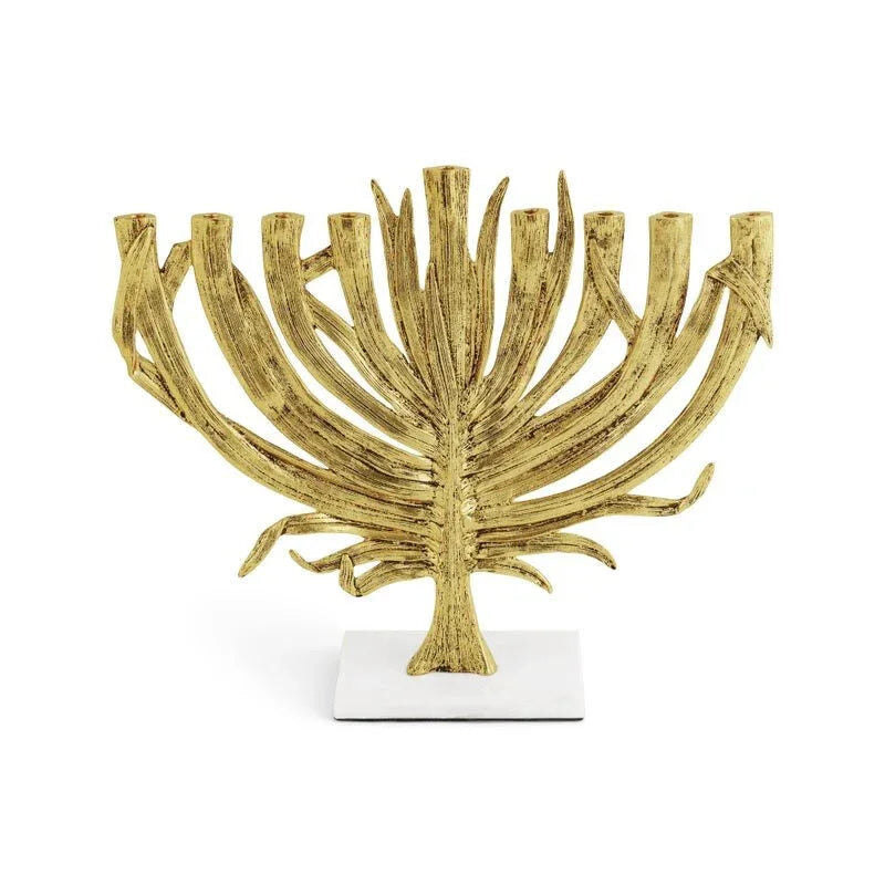 Michael Aram Palm Medium Menorah Candelabra