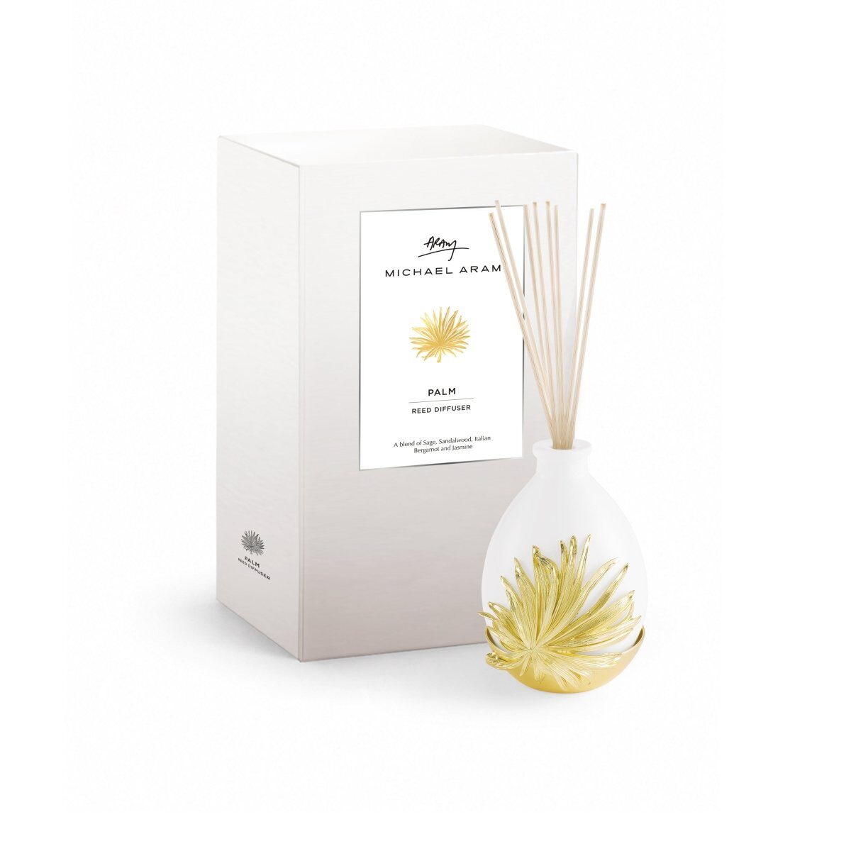 Michael Aram Palm Scented Reed Diffuser Scented Candle, alternate view