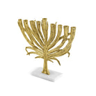 Michael Aram Palm Small Menorah Candelabra, alternate view