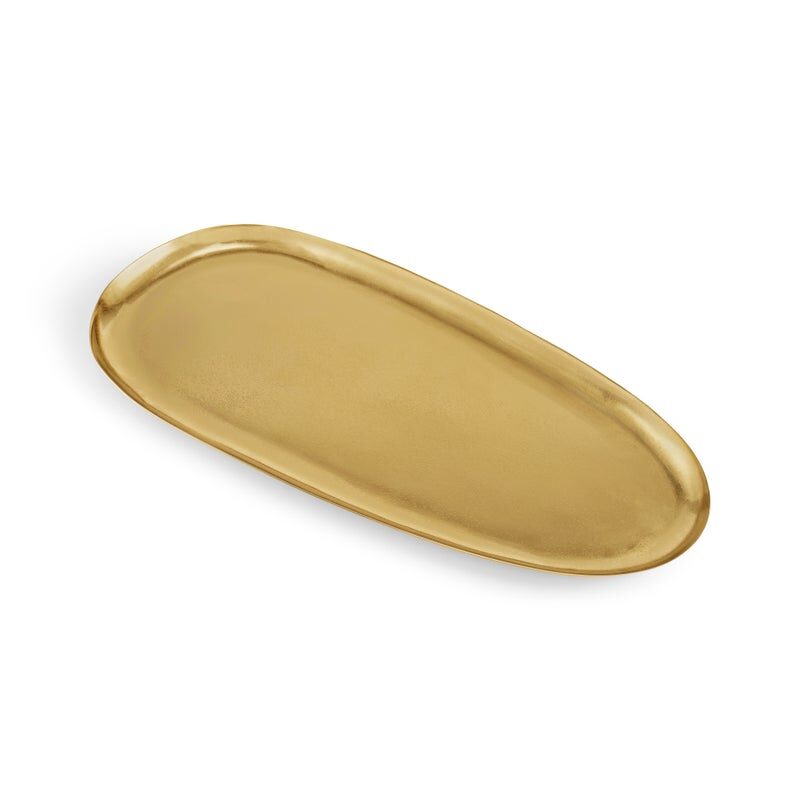 Michael Aram Pebble Gold Long Platter, view 3