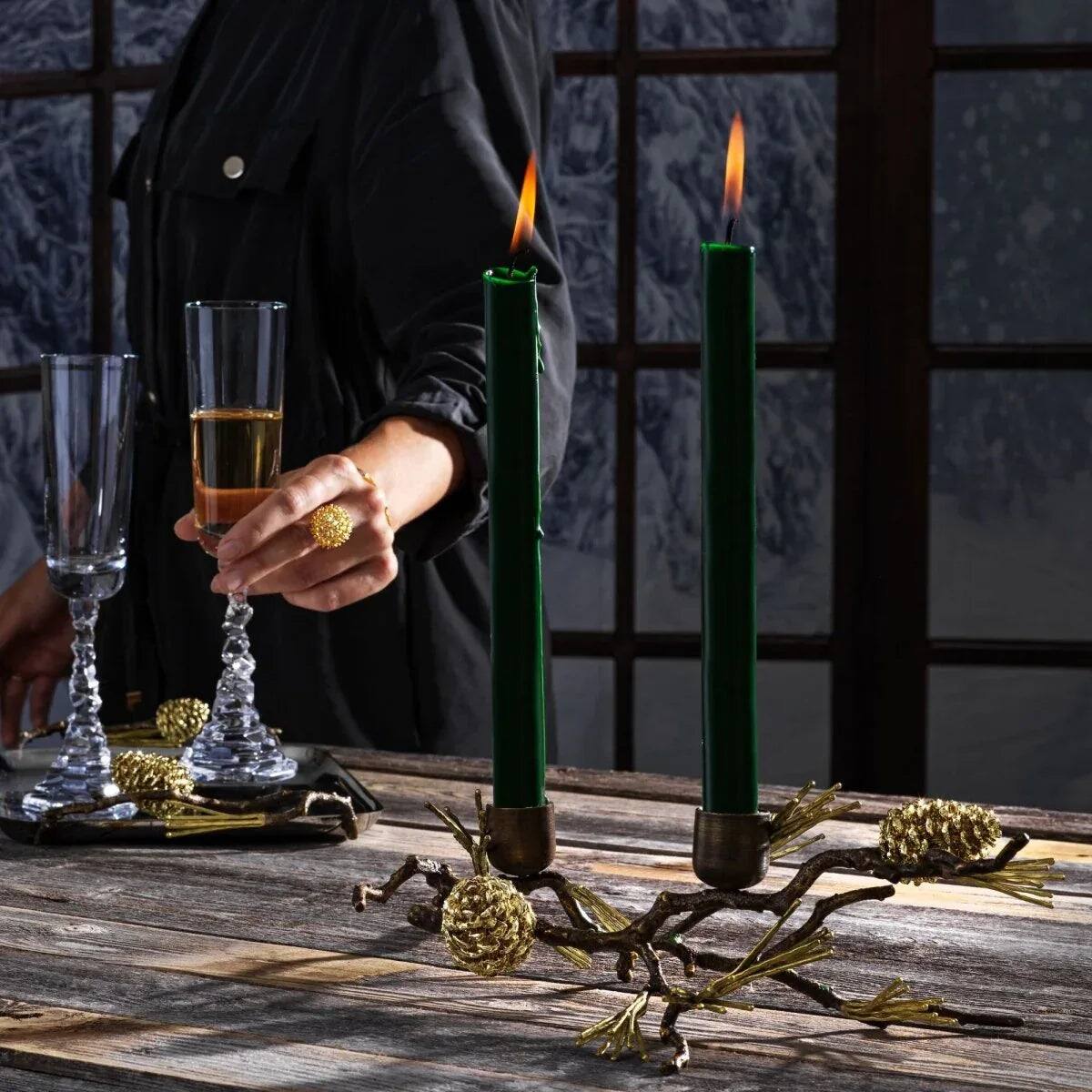 Michael Aram Pine Cone Candelabra, alternate view