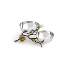Michael Aram Pine Cone Double Bowl, alternate view