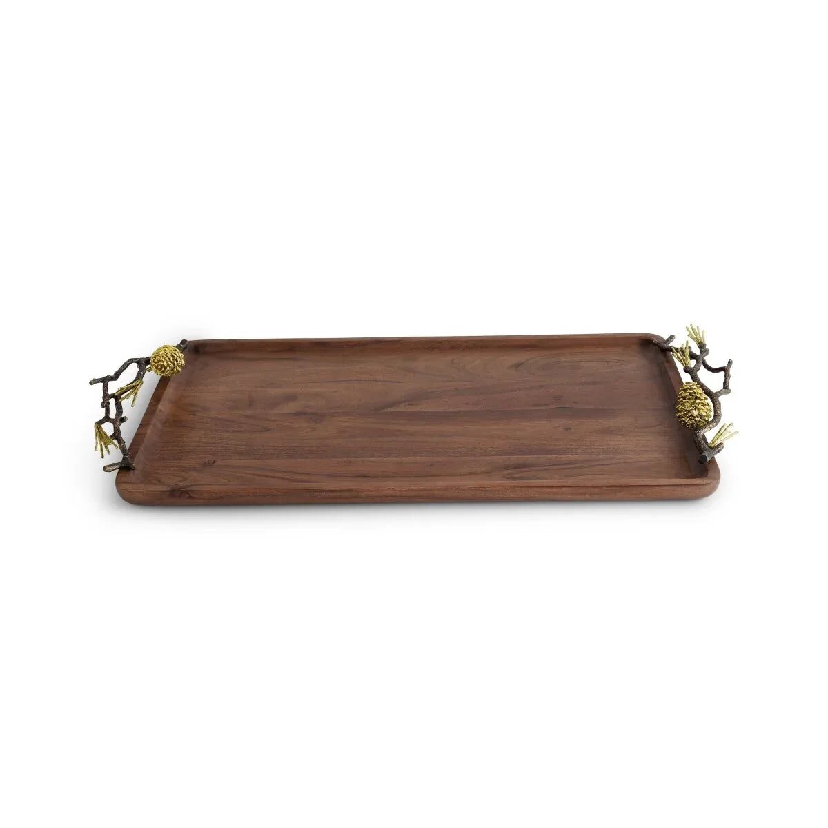 Michael Aram Pine Cone Medium Wood Tray, alternate view