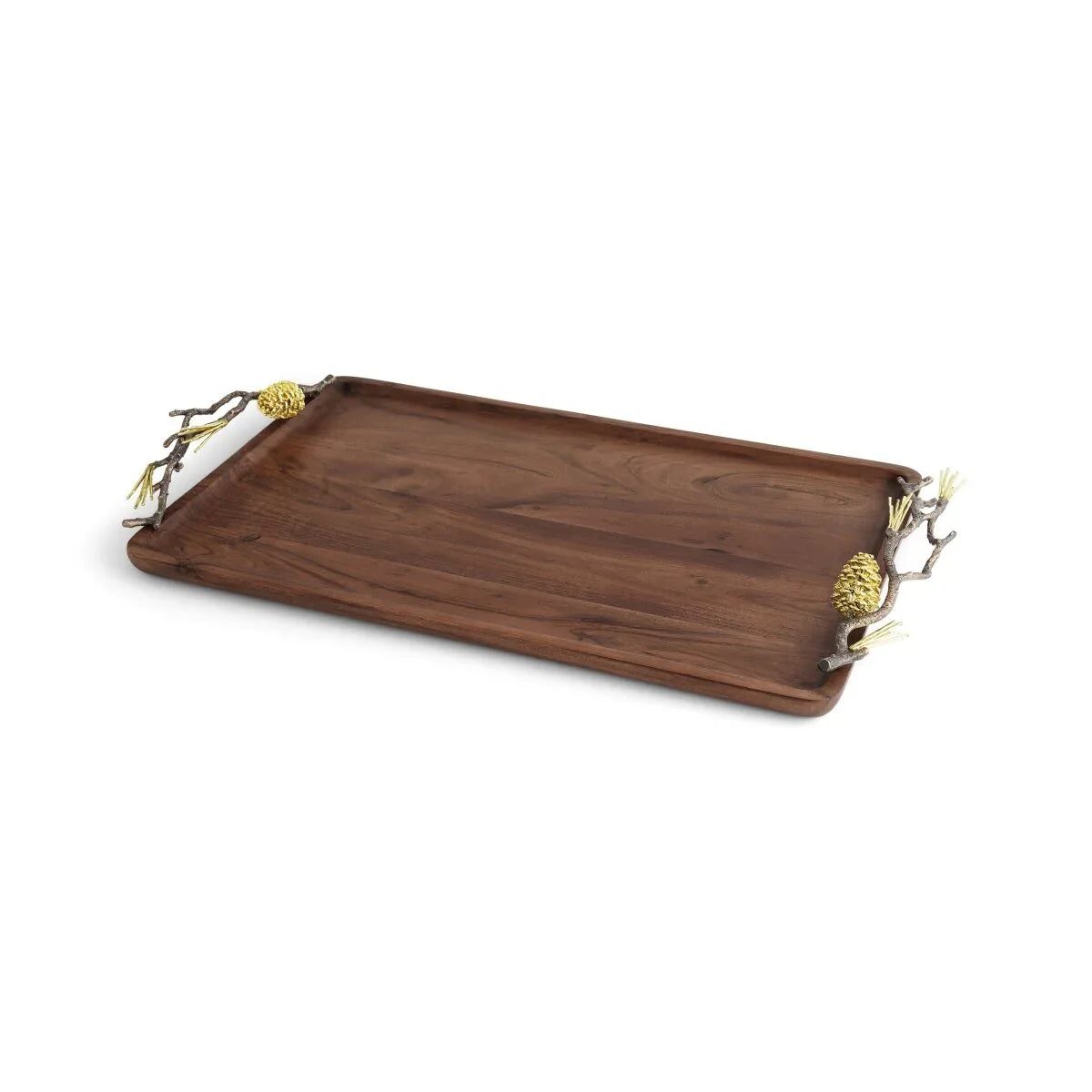 Michael Aram Pine Cone Medium Wood Tray, alternate view