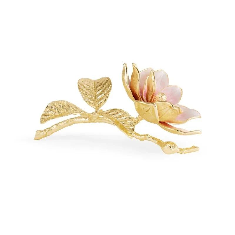 Michael Aram Pink Magnolia Decorative Object Sculpture, alternate view