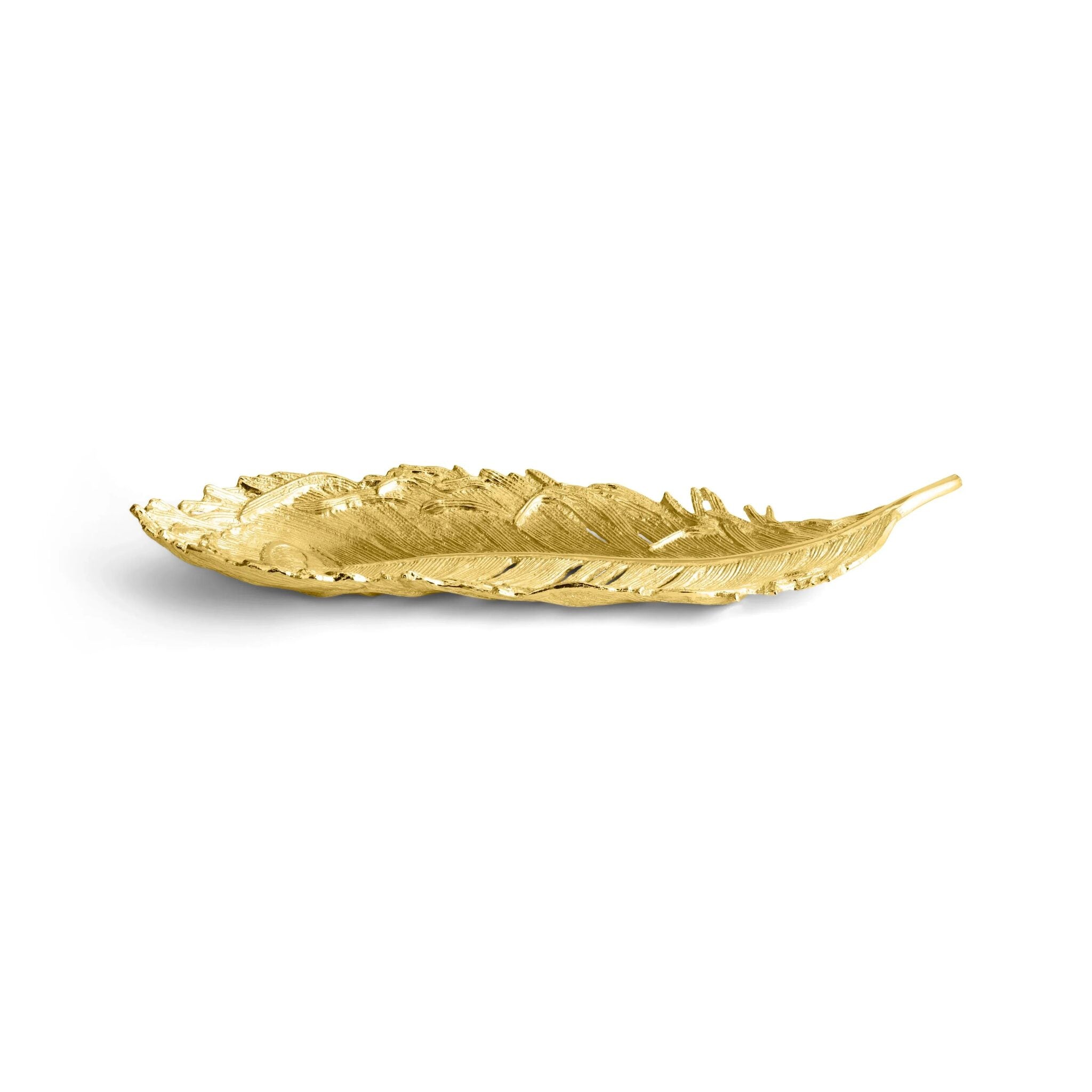 Michael Aram Plume Tray — Gold