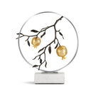 Michael Aram Pomegranate 14" Moon Gate Sculpture, alternate view