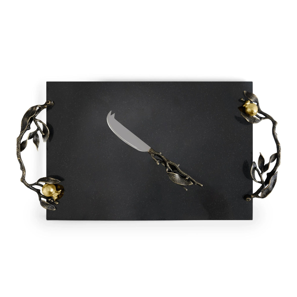 Michael Aram Pomegranate Cheese Board with Knife Cheese Plate, alternate view
