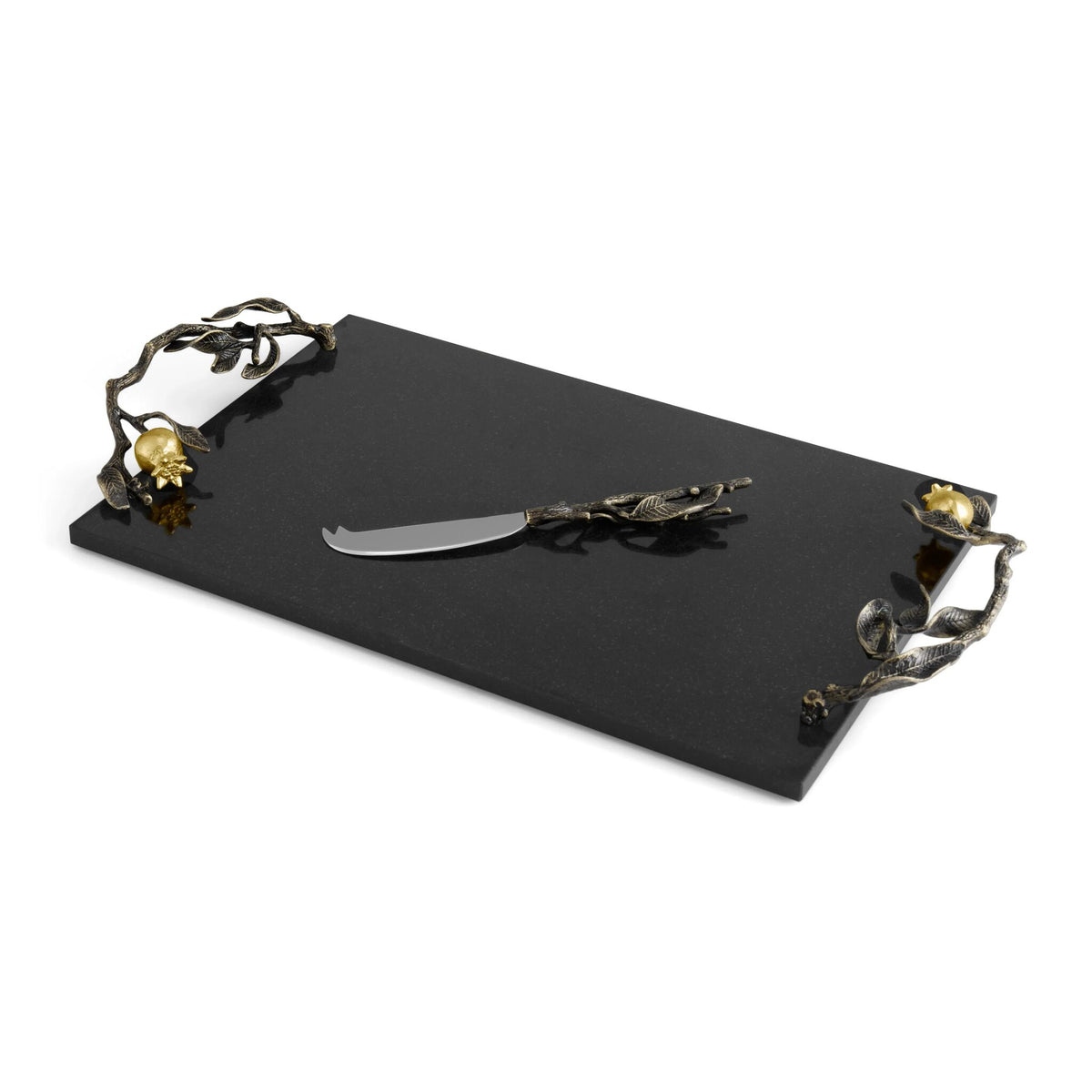 Michael Aram Pomegranate Cheese Board with Knife Cheese Plate, alternate view