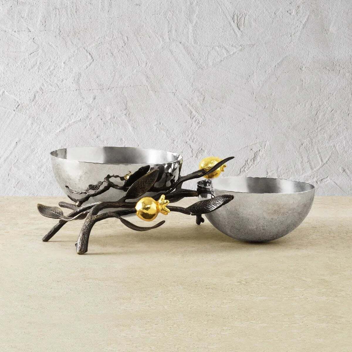 Michael Aram Pomegranate Double Dish Serving Bowl, alternate view