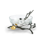 Michael Aram Pomegranate Glass Bowl with Spoon