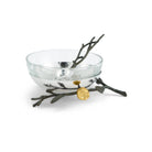 Michael Aram Pomegranate Glass Bowl with Spoon, alternate view