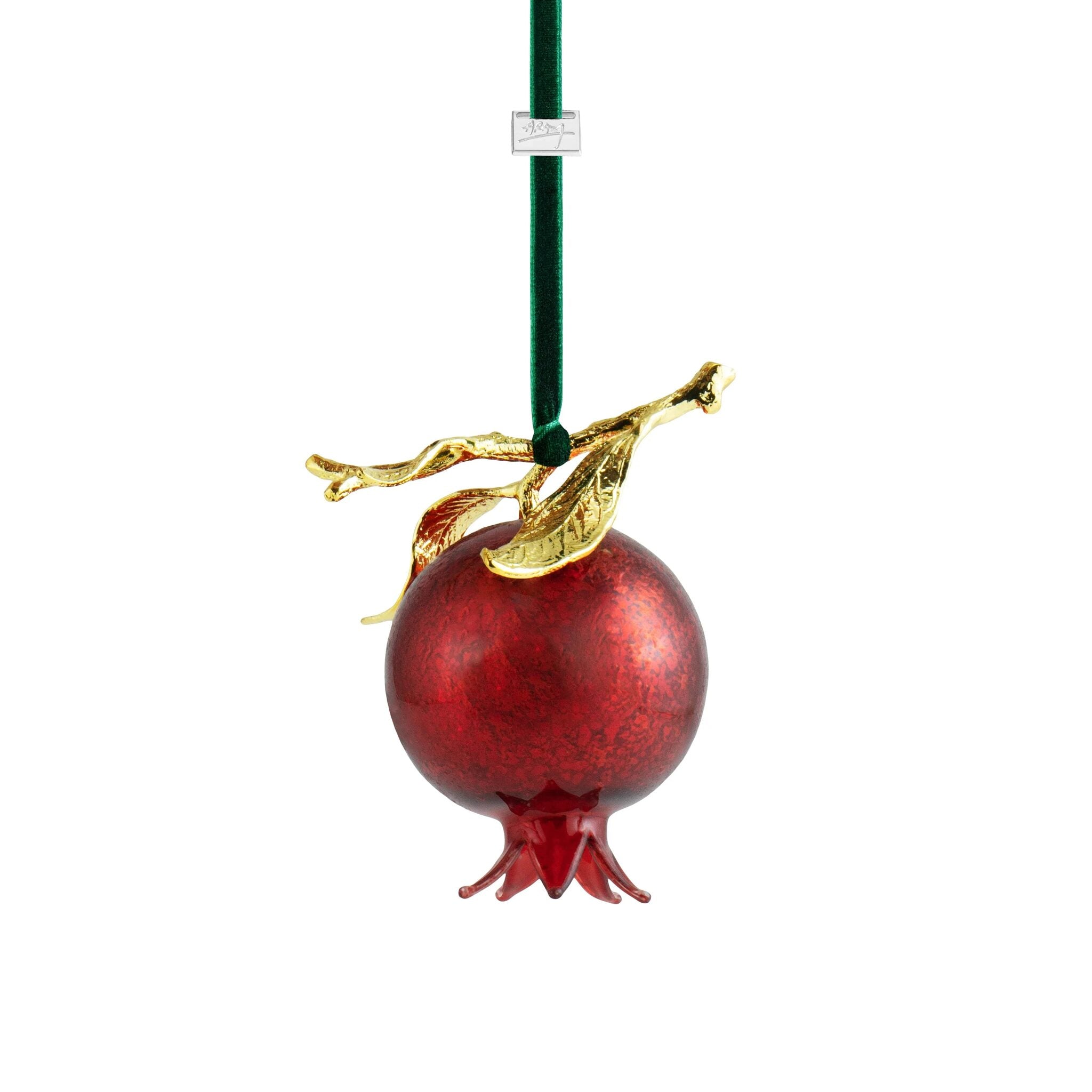 Michael Aram Pomegranate Glass Ornament — Gold