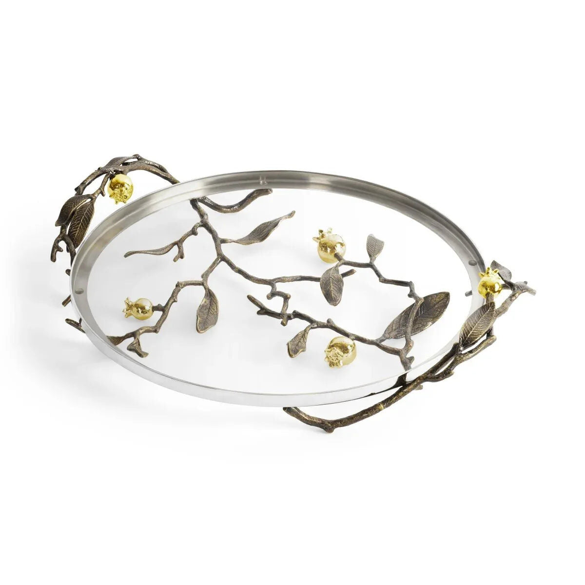 Michael Aram Pomegranate Glass Platter