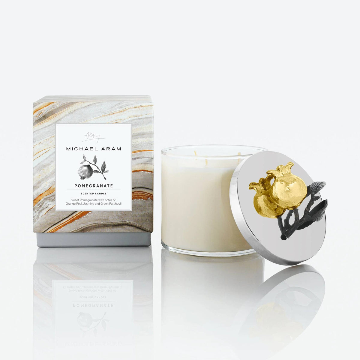 Michael Aram Pomegranate Gold Scented Candle, 13.5 Oz., alternate view