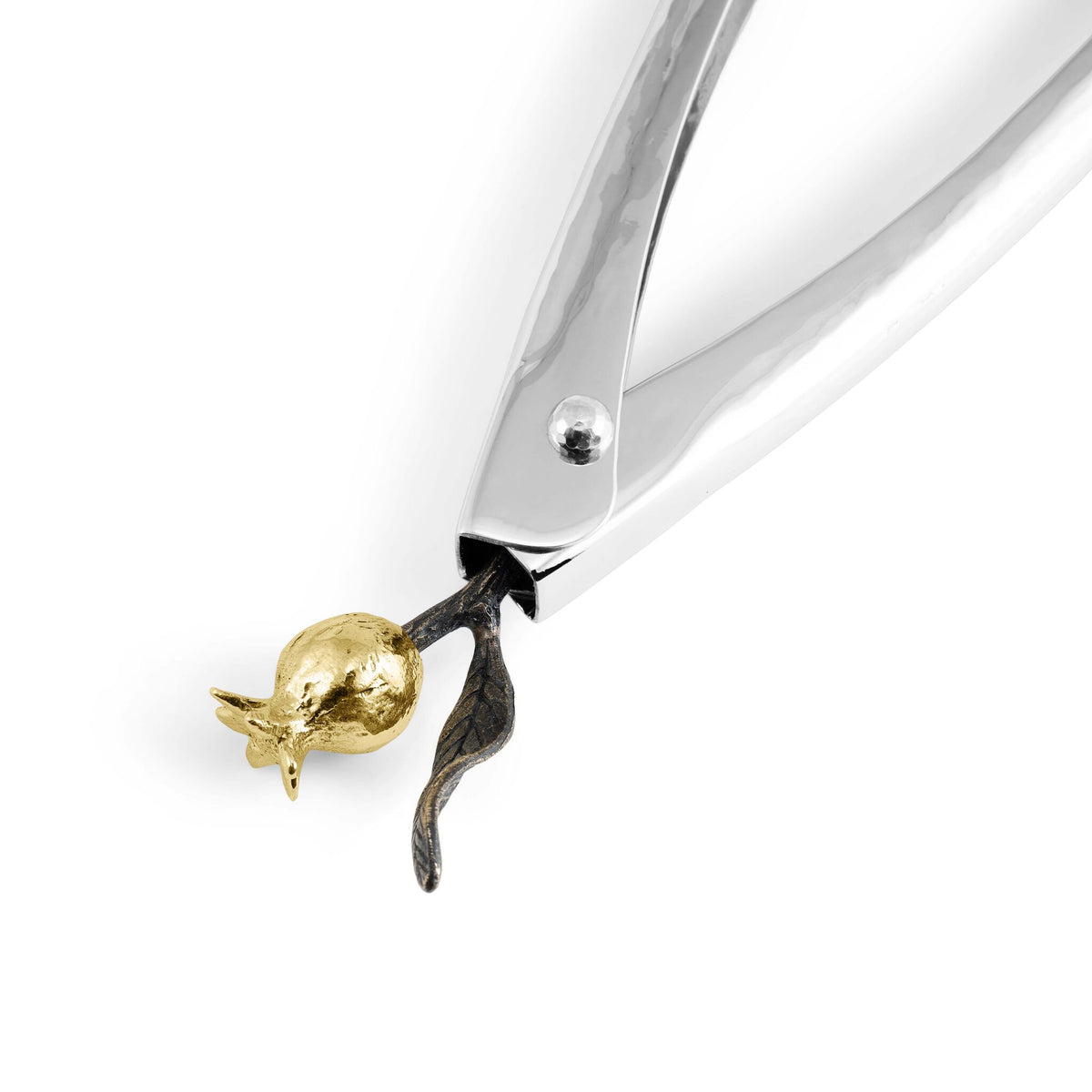 Michael Aram Pomegranate Lock Spring Tongs, alternate view